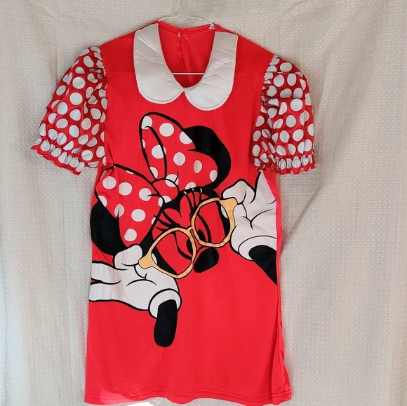 Dresses | Minnie Mouse Red Dress Halloween Costume Sm | Poshmark Dresses | Minnie Mouse Red Dress Halloween Costume Sm | Poshmark